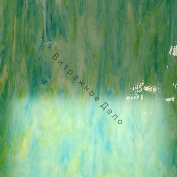 Лист стекла HUNAN K2-KT016 \ Opal \ морская волна
